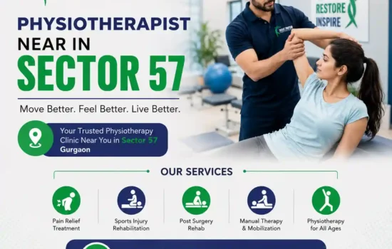 Physiotherapist Near Me in Sector 57 Gurgaon – Expert Physiotherapy for Pain Relief and Recovery